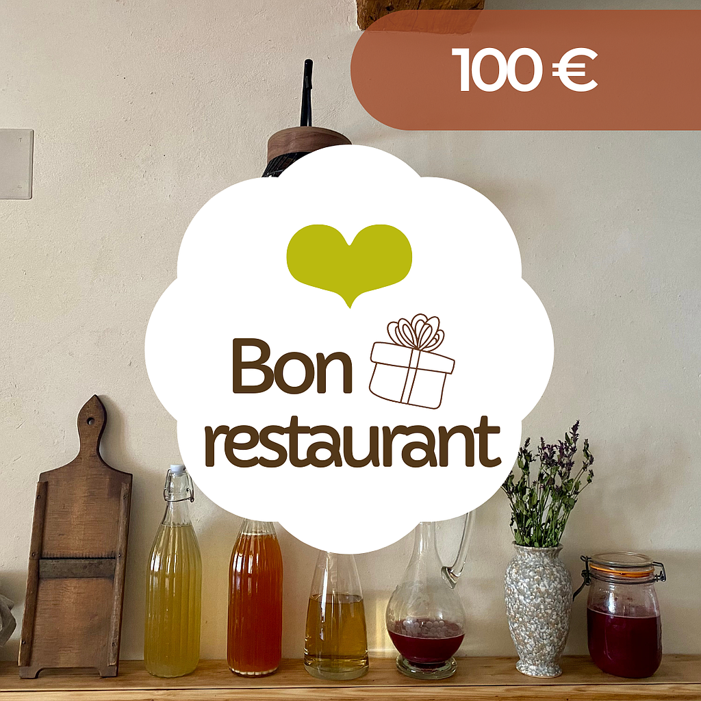 Bon cadeau restaurant 100 €