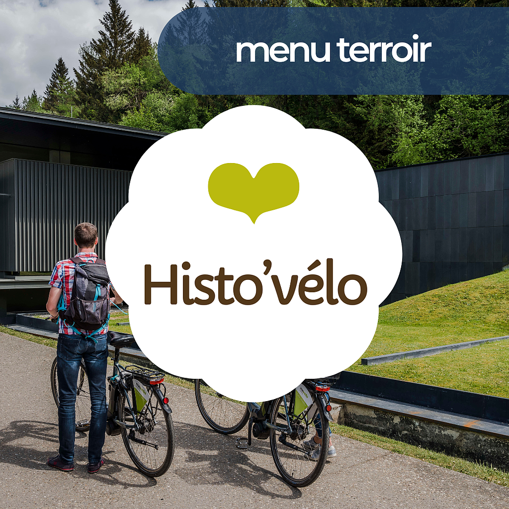 Journée Histo Vélo menu terroir - restaurant au choix - Bon cadeau 57 €